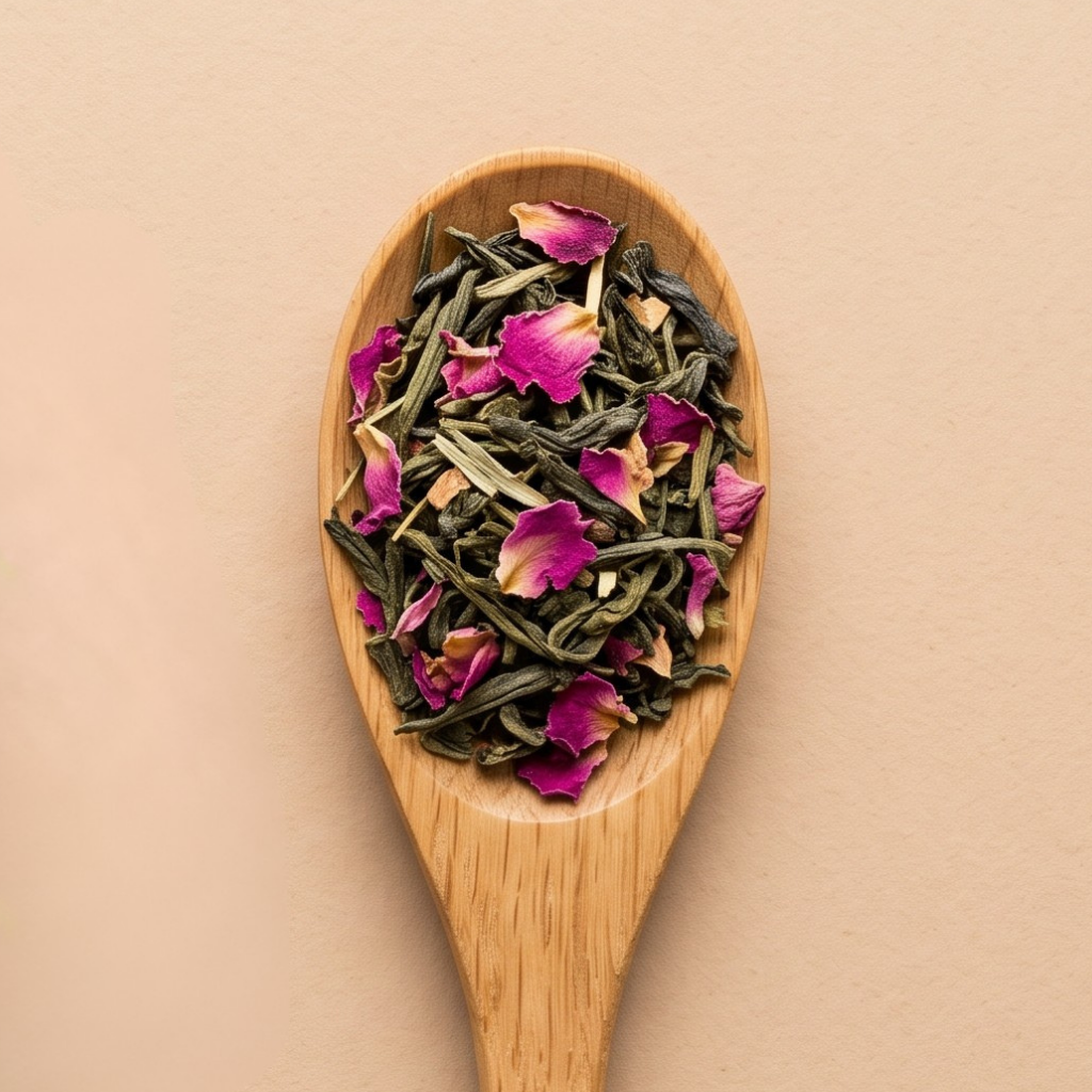 THÉ VERT A LA ROSE – Image 2