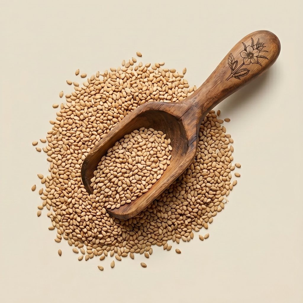 SESAME BLANC GRAINE DECORTIQUEE BIO – Image 2